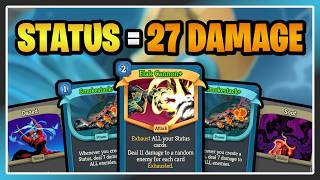 I Made A PERFECT Status Deck! Defect A10 Slay the Spire 2