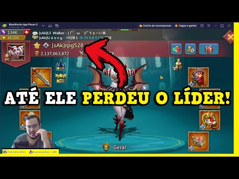 TODO MUNDO VIROU ALVO! Arena sAk x MOS Lords Mobile