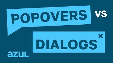 When to Use HTML Dialogs vs Popovers