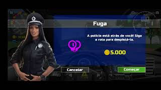 Dando fuga da viatura