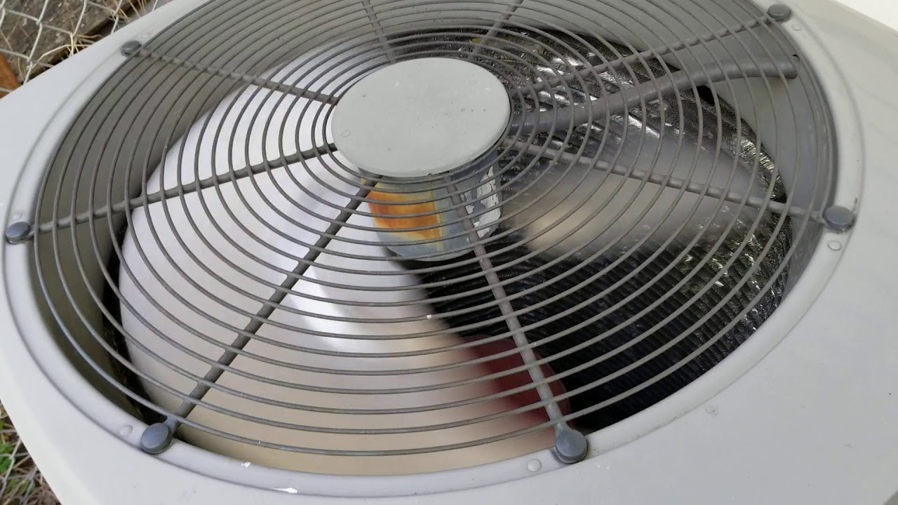 American standard allegiance 14 central air conditioner running YouTube