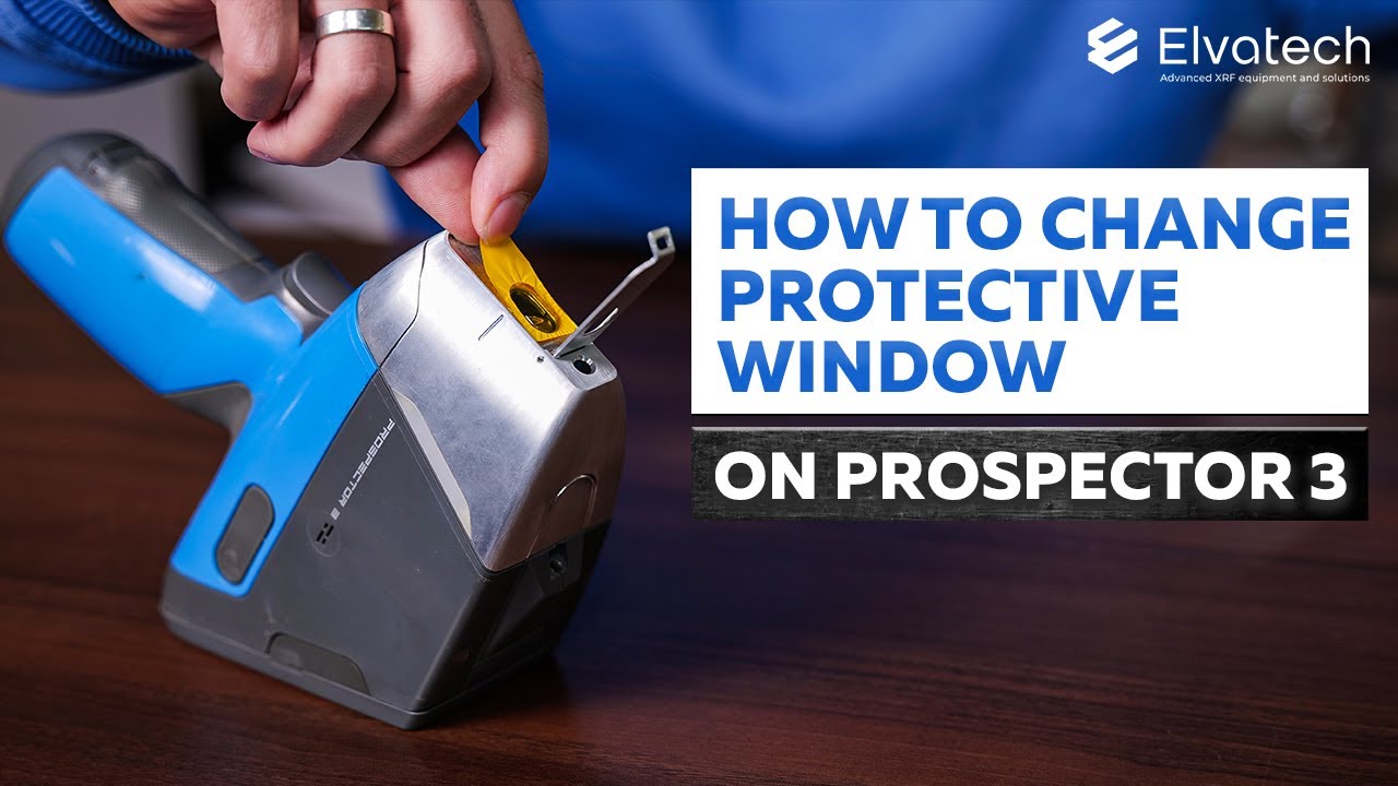 How to Change Protective Window on ProSpector 3 XRF Analyzer.