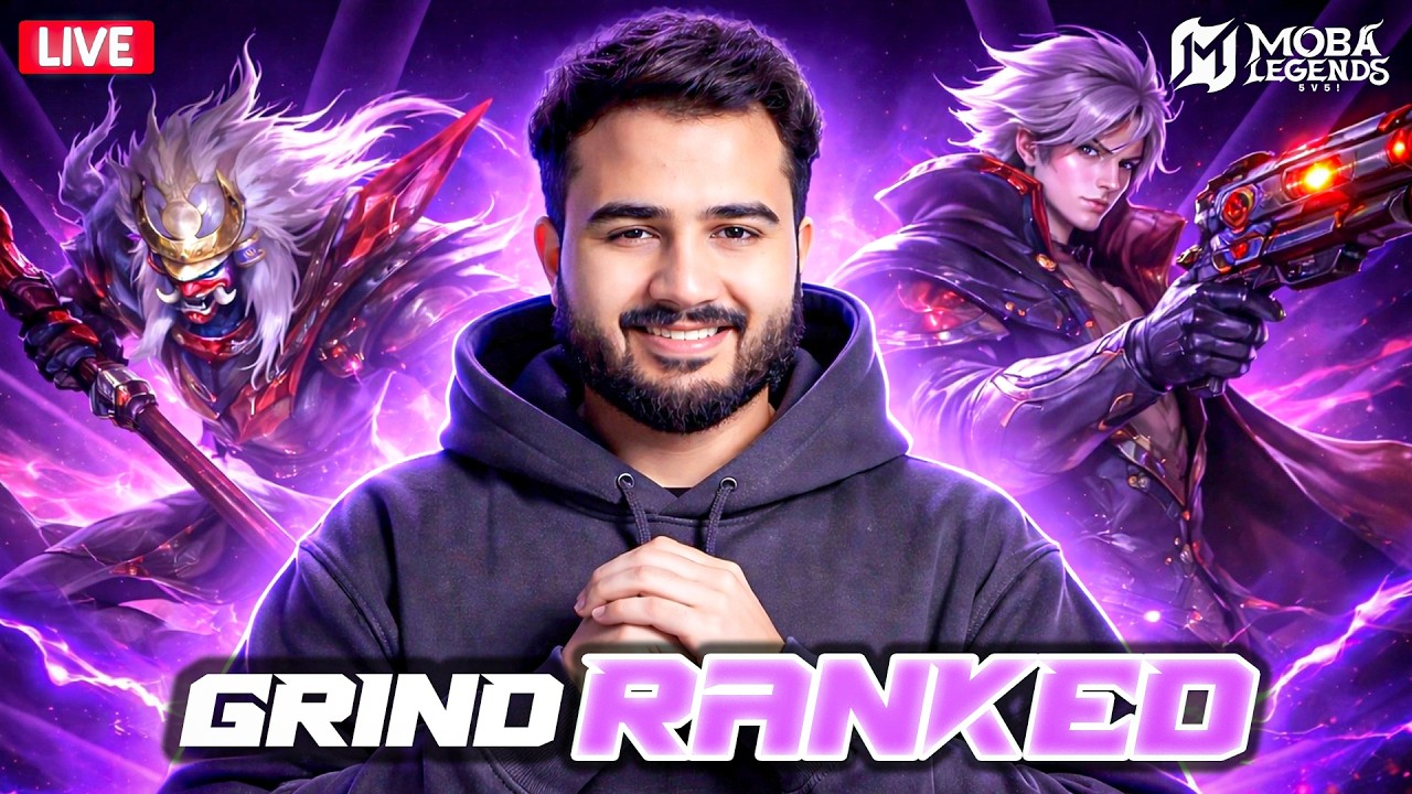 Rank Grind For 200 Stars🏆!!💀Road to 200 Stars | MLBB INDIA LIVE