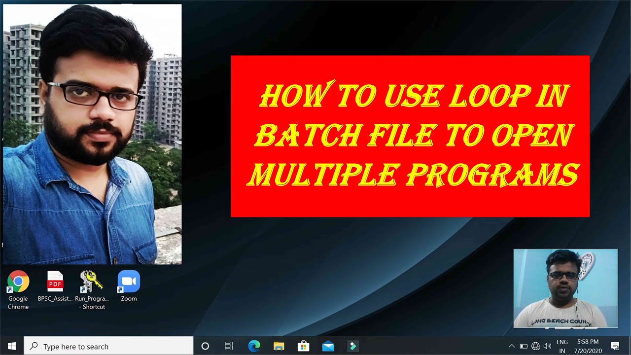 How To Use Loop In Batch File To Open Multiple Programs|Batch File|Loop|Multiple Programs|Creativity