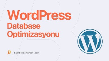 WordPress Database Optimizasyonu #3 WordPress Serisi