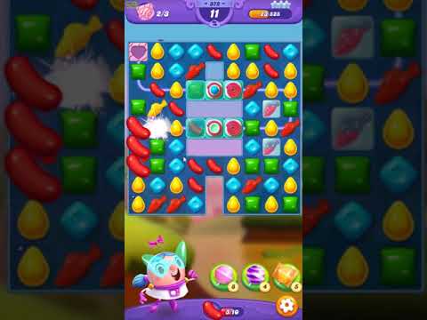 Candy Crush FRIENDS Saga level 372 no boosters