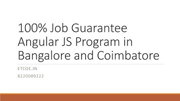 100% Job Guarantee Angular JS Program in bangalore and Coimbatore-etcoe.in
