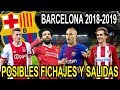 TOP Goles FC Barcelona LaLiga Santander 2018/2019 - YouTube