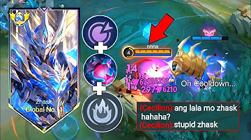 NEW UPDATE‼️ ZHASK NEW BEST BUILD 2024!!(TOTALLY INSANE DAMAGE!!😱💀(100%BROKEN)