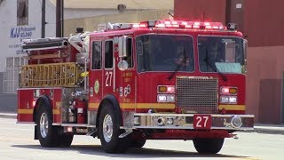 LACoFD NEW Engine 27 Responding
