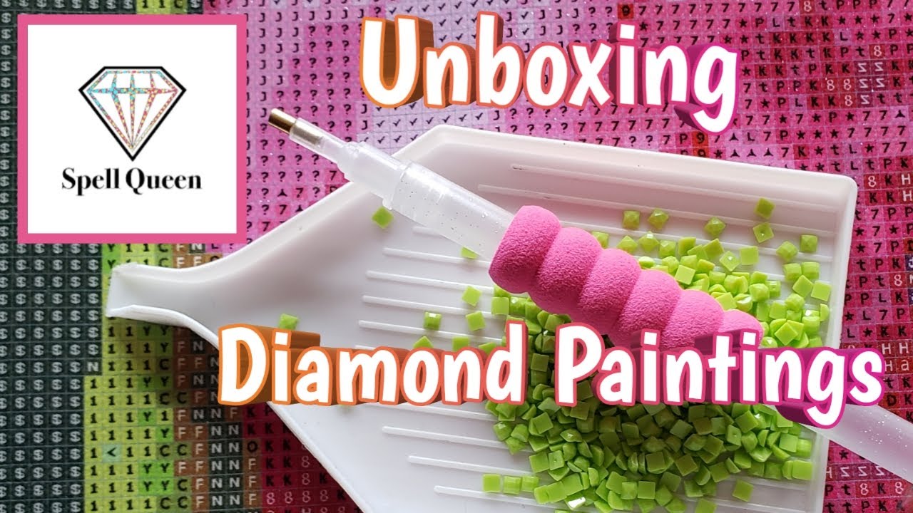 Diamond Painting Unboxing Surprise & Unbelievable Copyright Free Image!