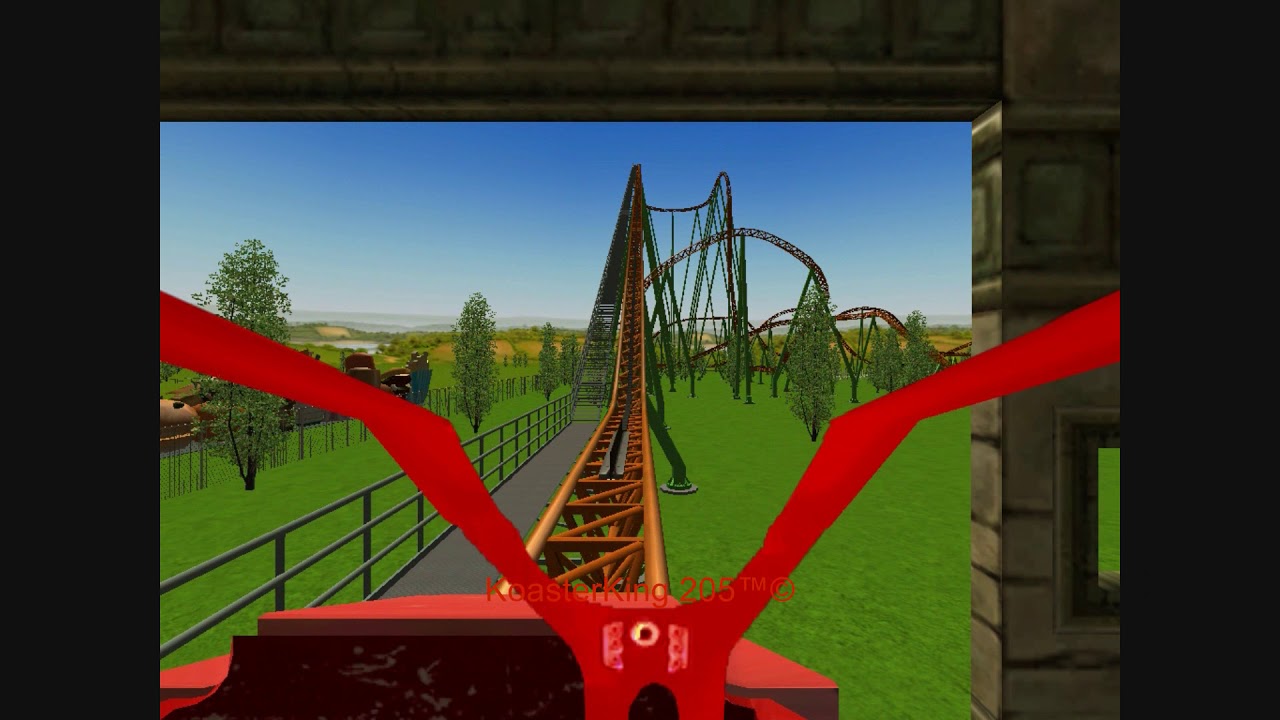 Coaster Through The Clouds - RCT3
