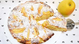 ONLY 1 EGG AND ALMOND FLOUR FOR THIS DELICIOUS APPLE CAKE