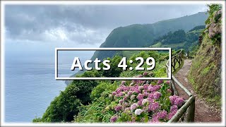 Acts 4:29 Devotion || Daily Revelation Harvest