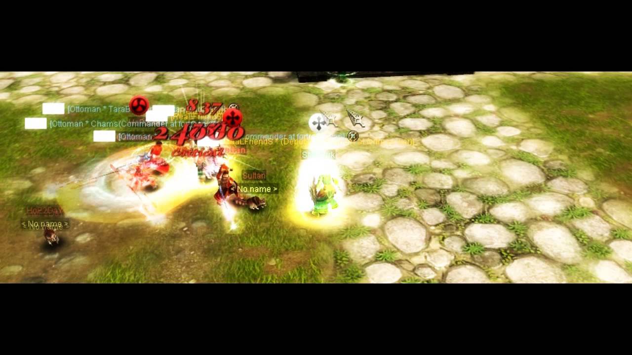 Silkroad 90 cap Excalibur Online Hotan Fortess War
