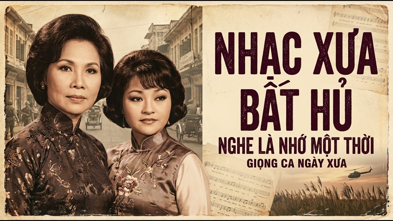 Nhạc Xưa 1975 Bản Gốc Bất Hủ Khó Tìm - Nhạc Vàng Xưa Giọng Ca Ngày Ấy Nghe Là Nhớ Một Thời