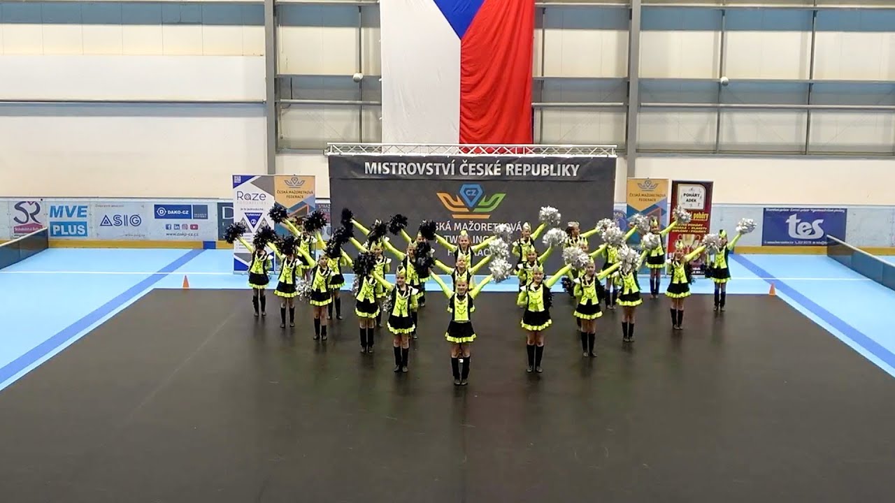MČR ČMTF 2023 Čáslav / Kadetky Pom-Pom Classic / Apolenky Brušperk