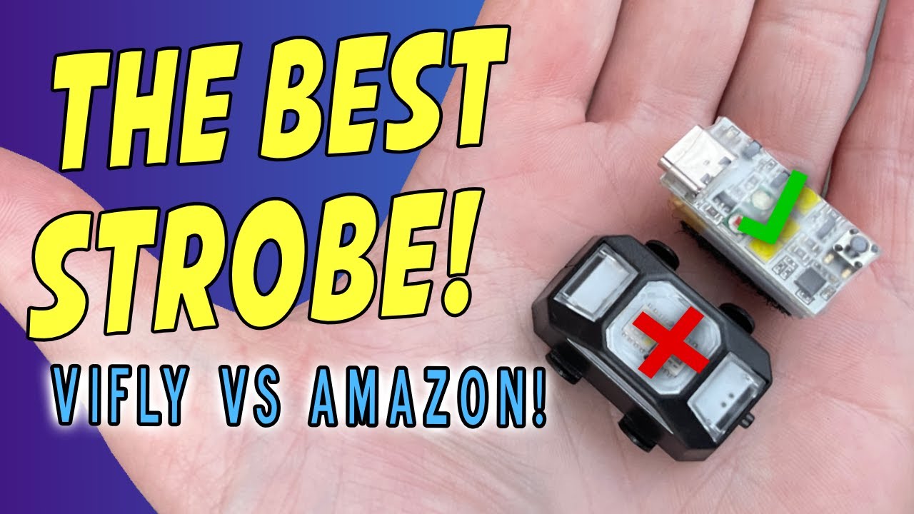 The Best Drone Strobes Vifly vs  Anti Collision Lights Review 