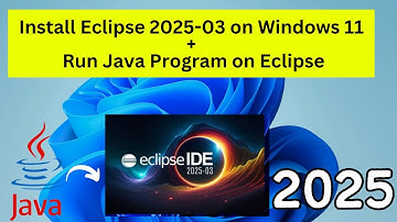How to install Eclipse IDE on Windows 10/11 with JDK 24 [ 2025] | Eclipse IDE with JDK 24