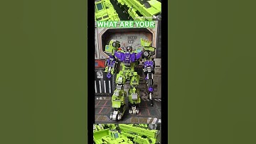 #devastator #transformers #stopmotion #claymation #ai #robot #decepticons #construction #megatron