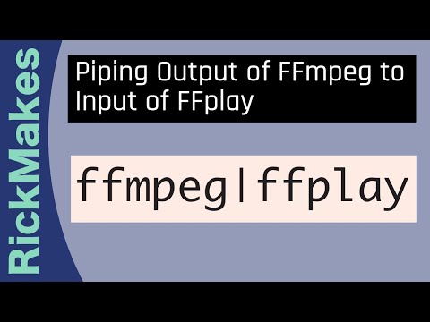Piping Output of FFmpeg to Input of FFplay