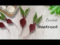 Crochet Food Beetroot Free Crochet Pattern