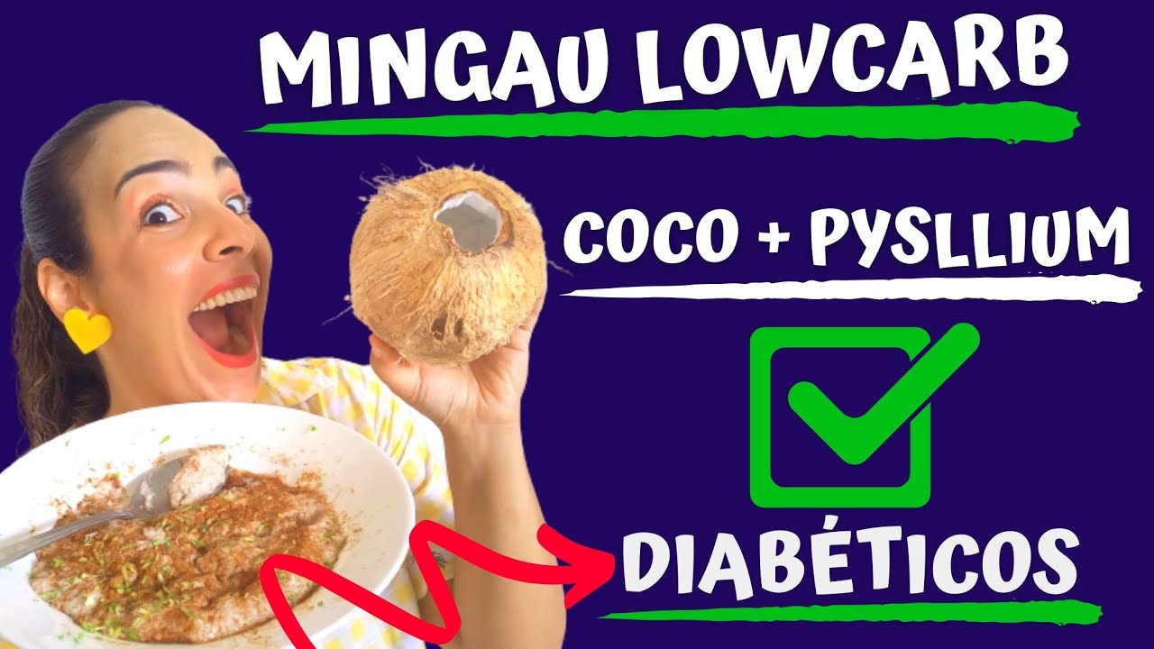Mingau De Coco Com Pysllium Lowcarb | Sem Leite | Cremoso 👍{Opção De Café Da Manhã Para Diabéticos}