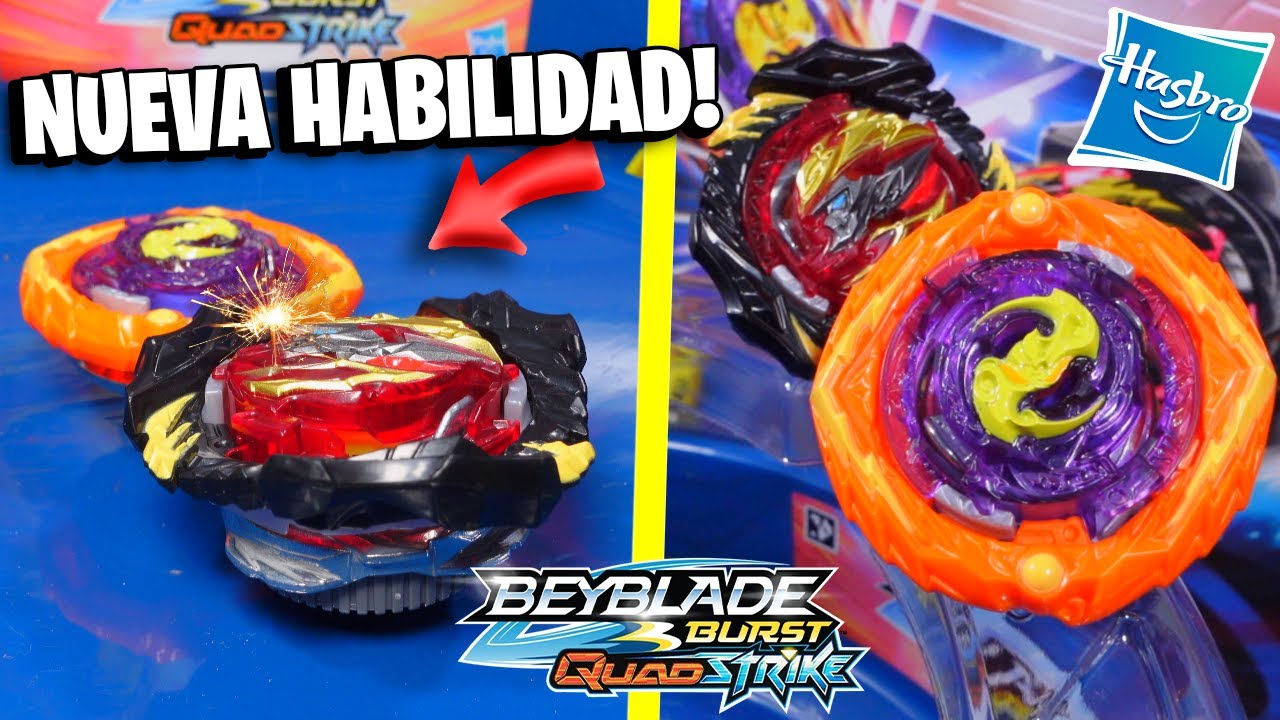 Hasbro - Beyblade - Beyblade Thunder Edge: Set de Batalla con Beystadium,  Trompos y Lanzadores ㅤ