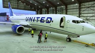 AMAZING TRANSFORMATION! United Airlines Boeing 737