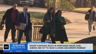 Closing arguments expected to start Monday in Marilyn Mosby's trial
