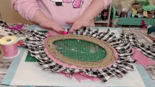 Celebrity Dollar Tree Easter egg ribbon wreath Profile