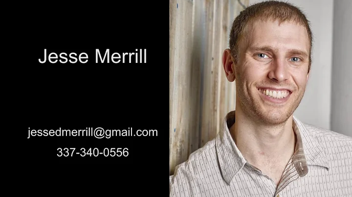 Jesse Merrill Acting Demo Reel