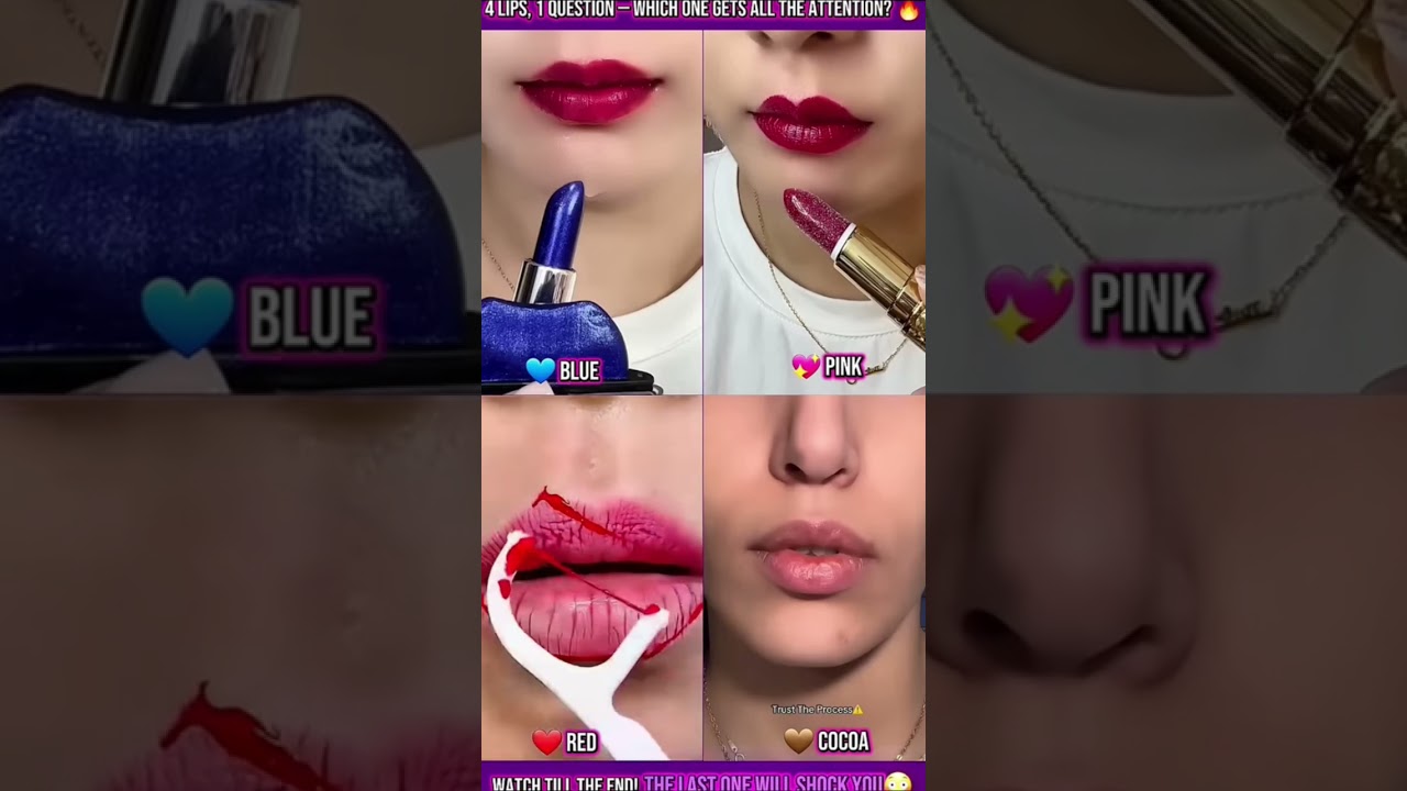 lipstick tutorial lips hack 🫦😻