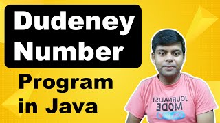 Dudeney Number in Java | Number logic Programs | ICSE Class 10th Computer #important