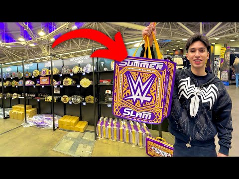 My INSANE WWE SUPERSTORE Experience! 