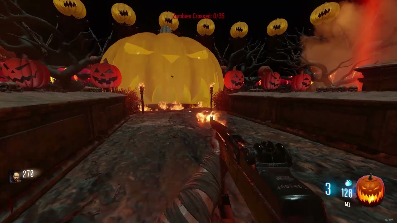 ZOMBIES SCARY MAP.... Not really | BO3 Custom Zombies