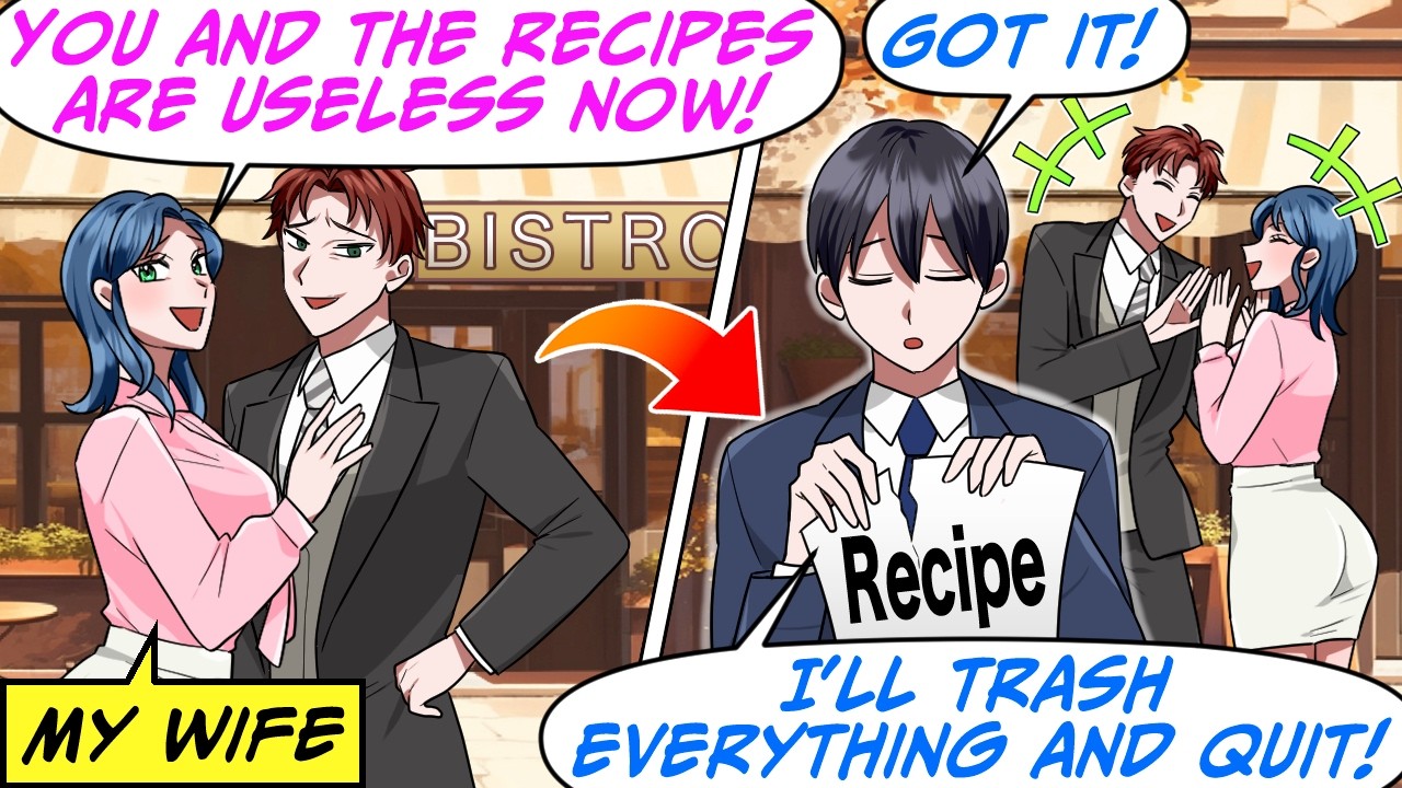 After 10 Years Building a Restaurant Together, My Wife Kicked Me Out! So I…[RomCom Manga Dub]