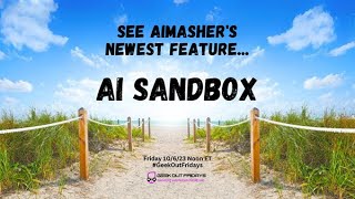GOF 100623  AI Sandbox Demo on AIMasher