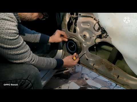 اسهل طريقة لتغيير سماعة باب العربية         