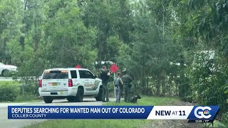 Collier County deputies search for Colorado suspect
