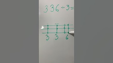 Math- Division 336/3=112