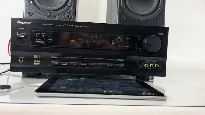 Vintage Pioneer VSX-D509S HiFi Stereo 5.1 Channel Home Theater Receiver | Parts