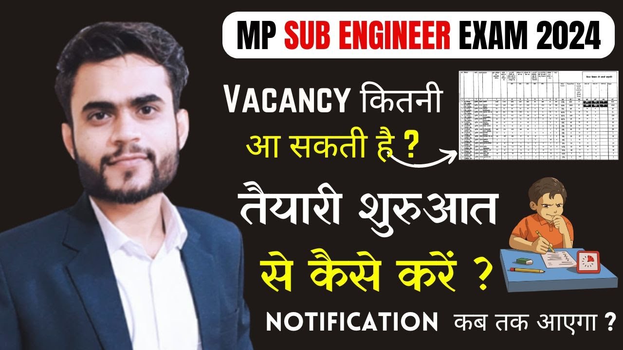 MP SUB Engineer Vacancy 2024 | Expected Post in 2024 | Preparation ...