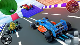 Mega Ramp Formula Car Stunts - Formula Car Driving 2024 - F1 Car Racing Android/IOS Gameplay FHD screenshot 4