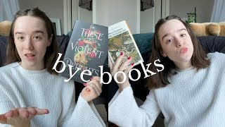 a big book unhaul & festive reads✌🏻winter reading vlog