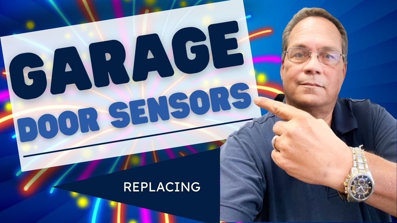 Replace Garage Door Sensors Quickly and Easily - YouTube