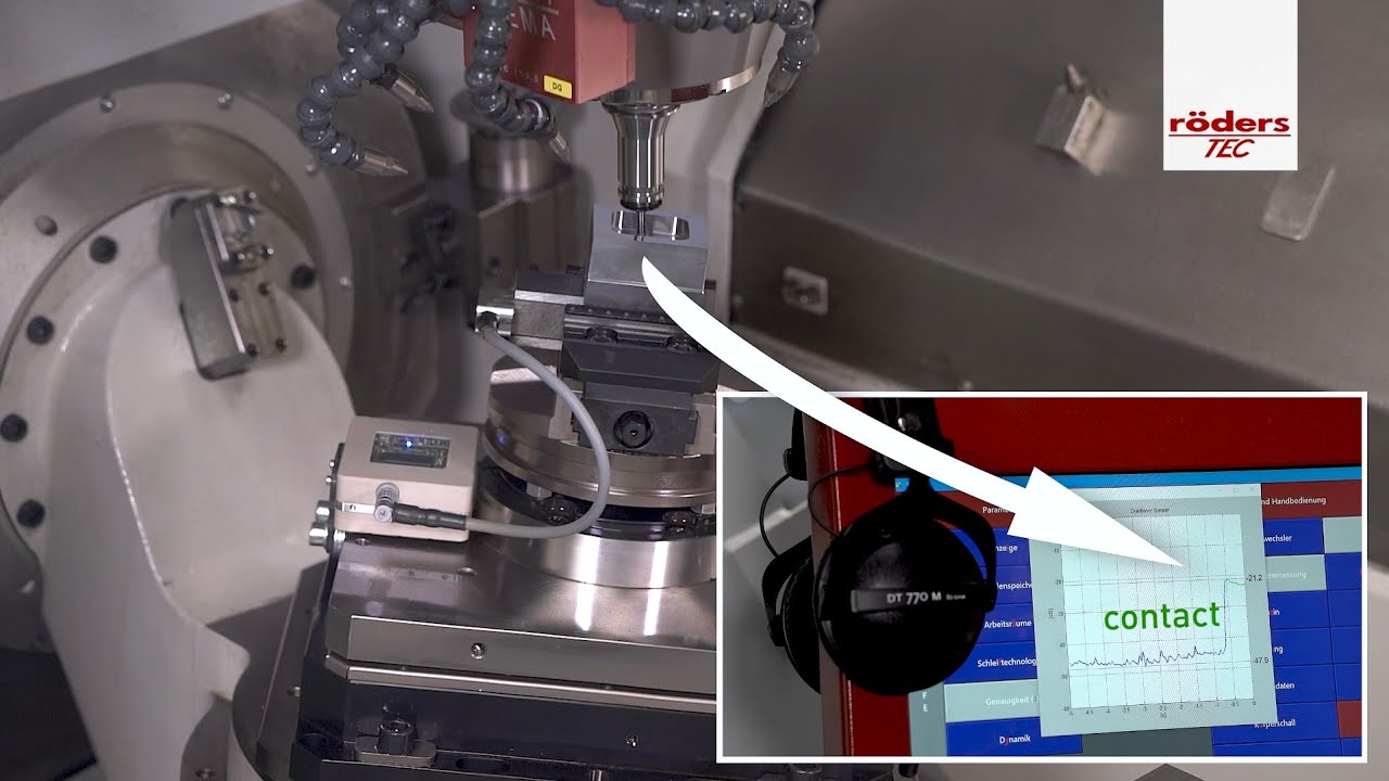 Roeders wireless impact sound detector / Röders kabelloser Funkkörperschallsensor