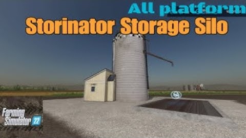 Storinator Storage Silo  / New mod for all platforms on FS22
