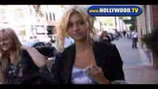 Amanda Michalka and Alyson Michalka Leaving Anastasia.