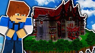 BIGGEST SKYBLOCK MANSION EVER !? (Minecraft Skyblock Trolling - Episode 3)